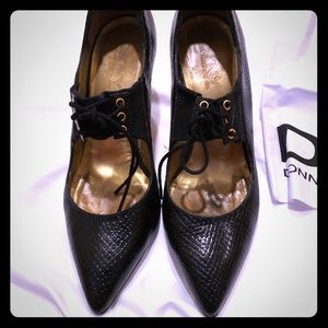 DKNY Black Lynn Mary Jane Pump 65m